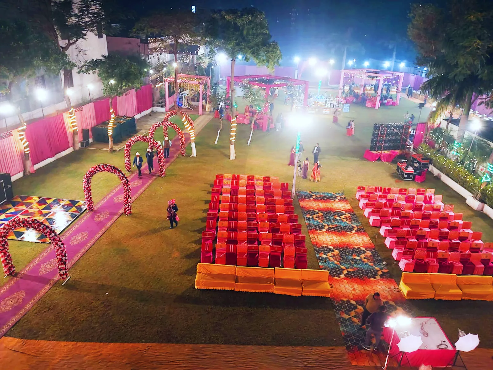 Planning a 2-Day Wedding at Sanjog: Sangeet in the Hall, Varmala in the Garden